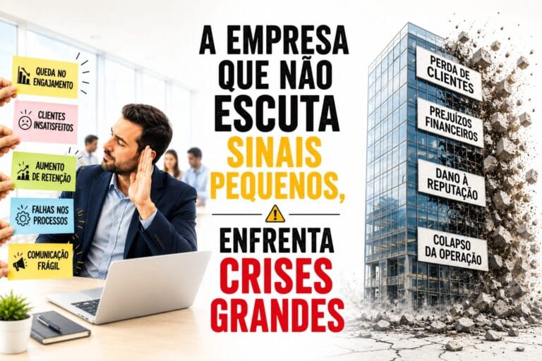 A Empresa Que Não Escuta Sinais Pequenos Enfrenta Crises Grandes